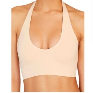 Free People intimately halter nude bralette bra New with tags NWT large